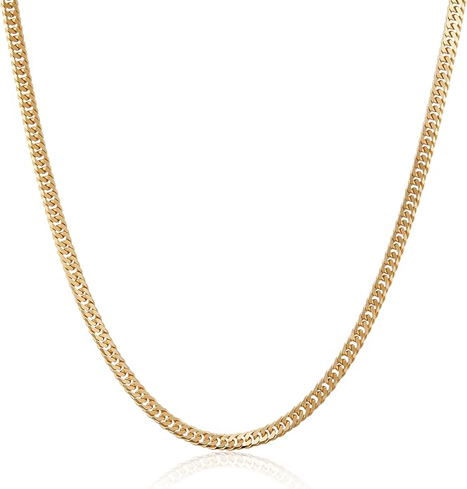 [エムジェイピー] K18 18金 6面ダブル 喜平 ネックレス日本製 10g40cm ダブル キヘイ KIHEI