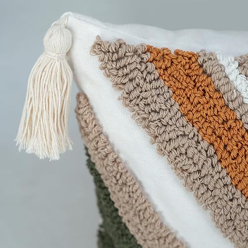 Miniatura 3 de Fundas de almohada lumbares bohemias de 12 x 20 pulgadas, moderna, de mediados de siglo, funda de almohada decorativa con patrón geométrico neutro