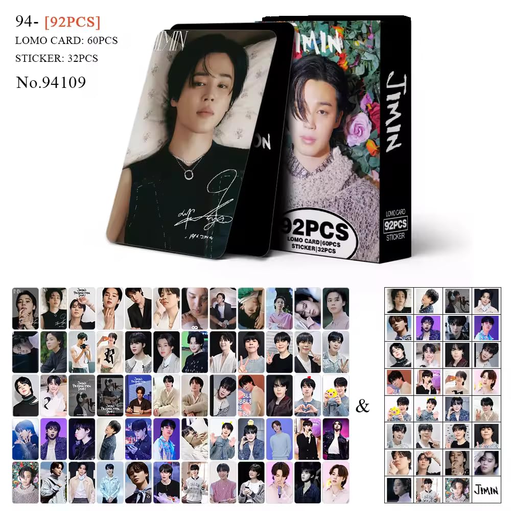 Careflection Kpop BTS Bangtan Boys 92PCS Jimin Face Production