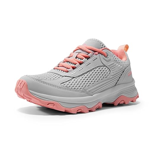 NORTIV 8 Women's Hiking Shoes Lightweight Breathable Mesh Walking Sneakers Outdoor Work Shoes