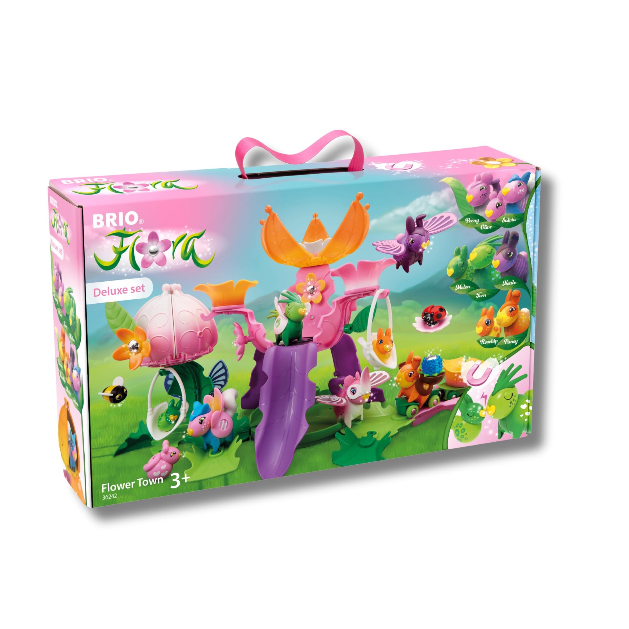 BRIO FLORA - La città dei fiori Deluxe Set | Giocattolo per Bambini 3+ Anni | Giochi Bambina E Bambini | Playset di gioco libero per stimolare la fantasia | Regalo Bambina 3 Anni E Più