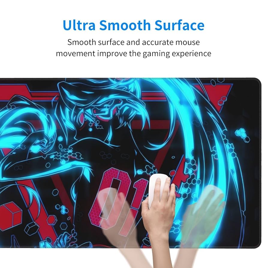 Amazon.co.jp: 初音 ミク マウスパッド おしゃれ ズレない 滑り