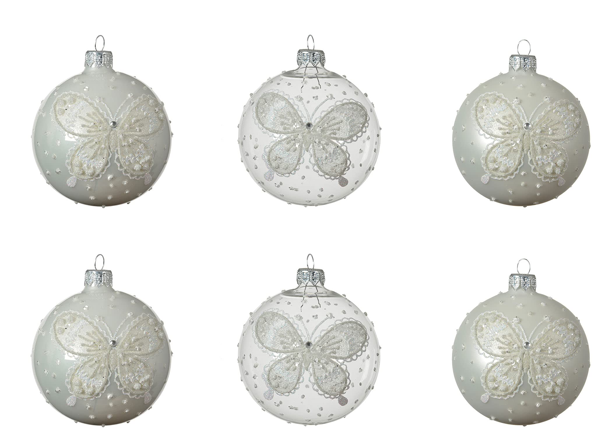 Boules de Noël en verre soufflé Decoris pour raviver la magie des hivers traditionnels