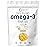 Triple Strength Omega 3 Fish Oil Supplements 4200mg Per Serving, 240 Softgels - Lemon Flavored - Burpless (Enteric-Coated) | EPA 1200mg + DHA 900mg | Deep Sea Fish, Wild Caught from Norwegian Waters