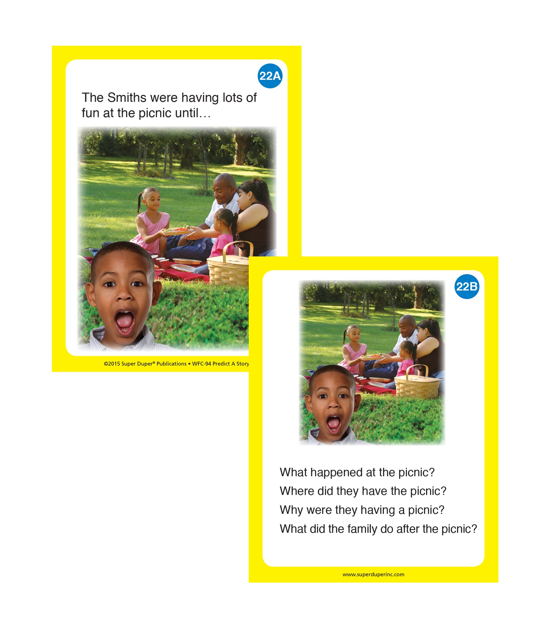 Mustela Baby Super Duper Social Inferences Flash Cards - 63 Card Deck ...