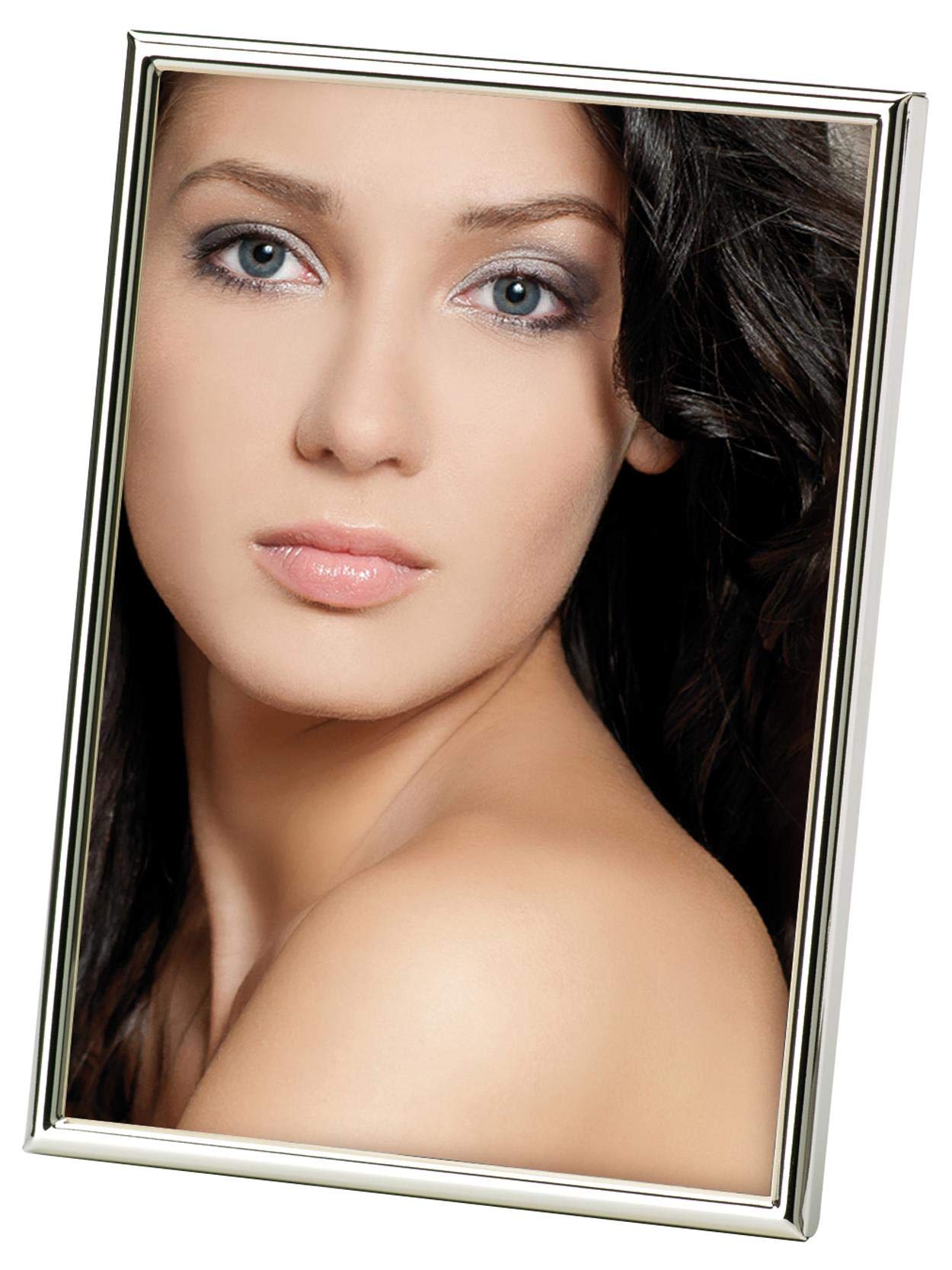 walther design Bilderrahmen silber 13 x 18 cm Chloe Portraitrahmen WD318S