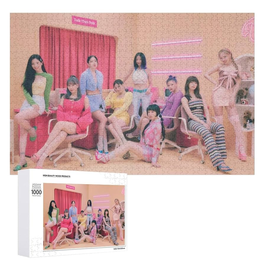 Amazon | TWICE~ 1000ピース ジグソーパズル アニメ 木製パズル