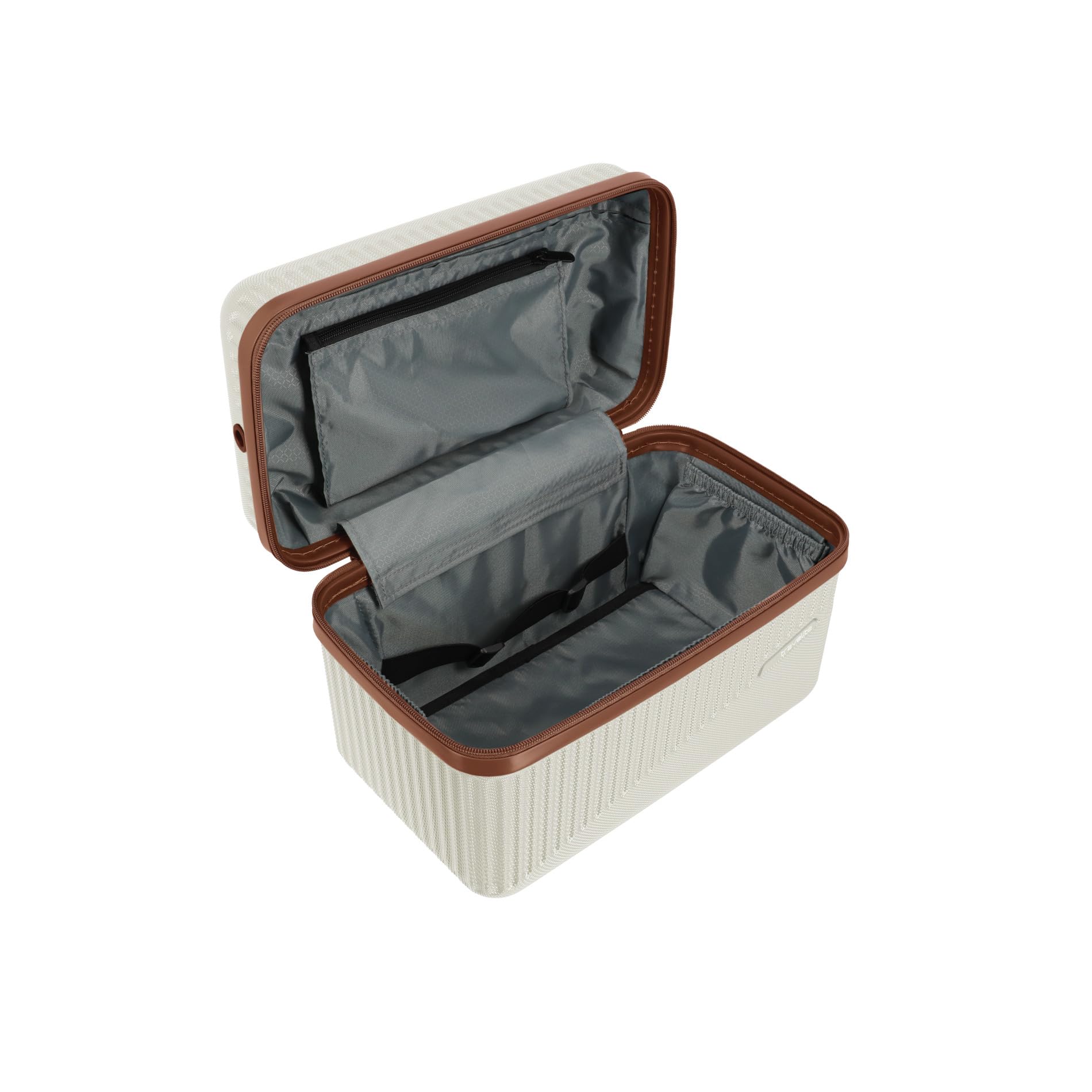 travelite Equipaje de mano rígido Beautycase, BALI, estuche para cosméticos con organizador y función de enganche, 36 cm, 17 litros