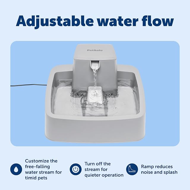 Foto 4 de 8 de PetSafe Drinkwell - Fuente de Agua para Perros y Gatos de 1 galón, Ideal para Razas de Perros de tamaño…