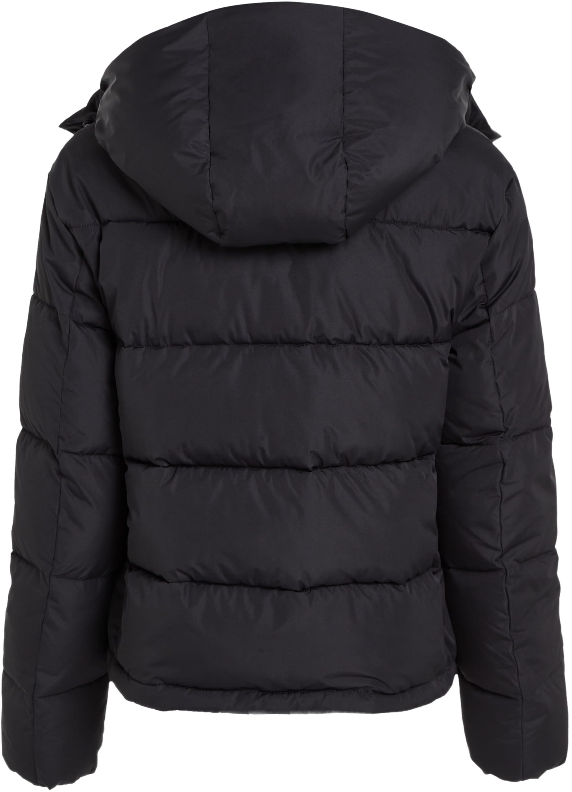 Calvin Klein Matte Monologo Nd Short Puffer J20j224119 Doudoune Femme