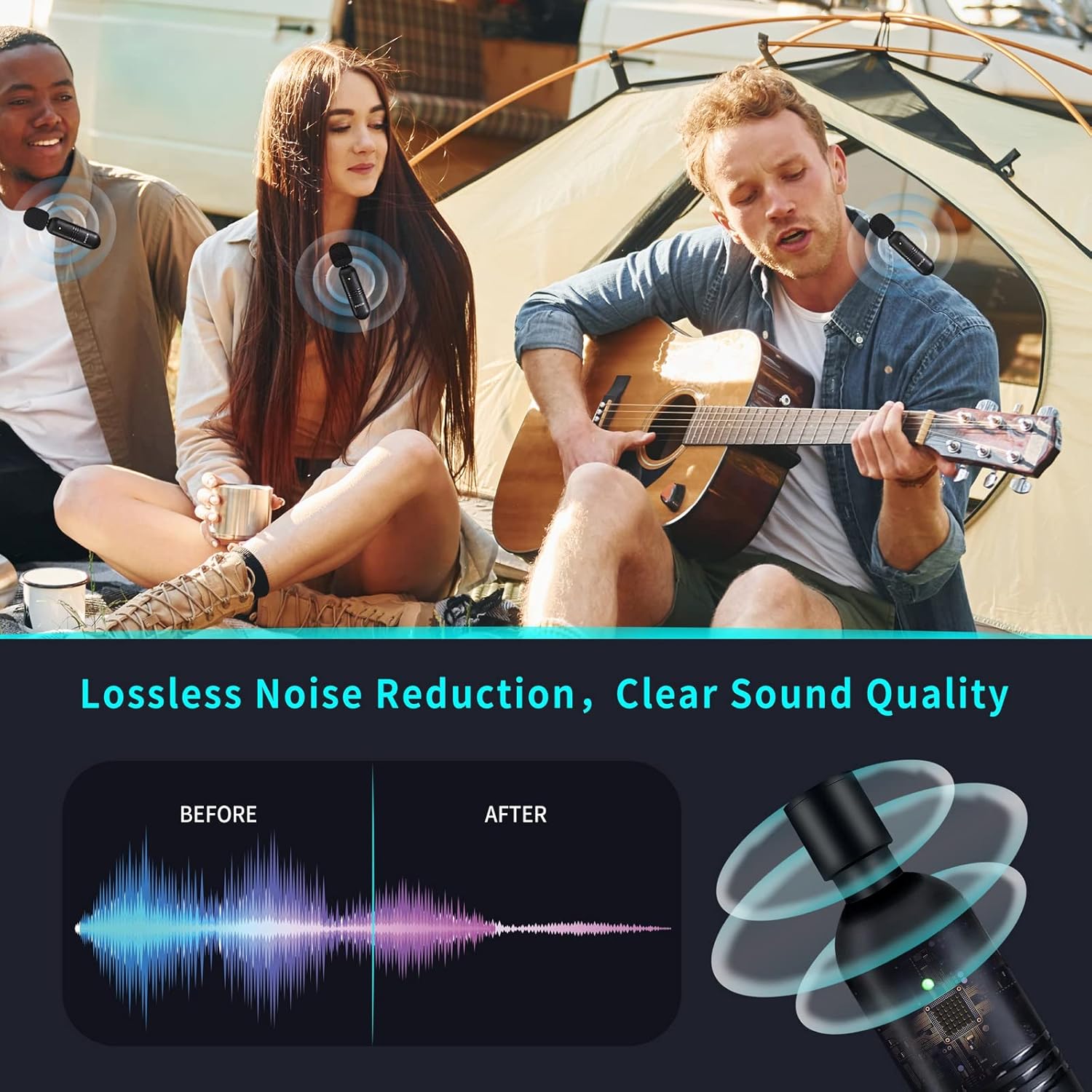 Microphone for iPhone, USB, Streaming