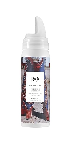 R+Co Rodeo Star - Espuma espesante, añade un volumen espectacular al cabello fino a medio