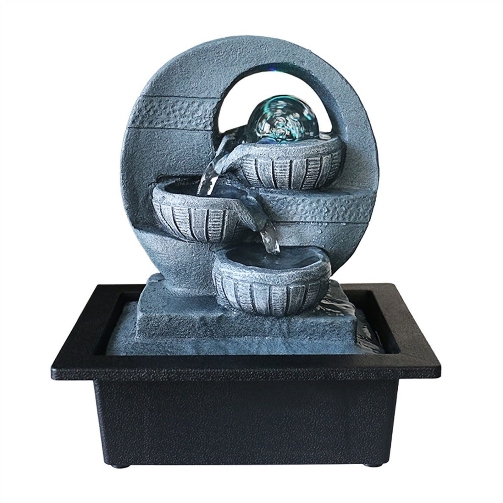 Fontaine de bureau moderne pour décoration de salon et table à manger