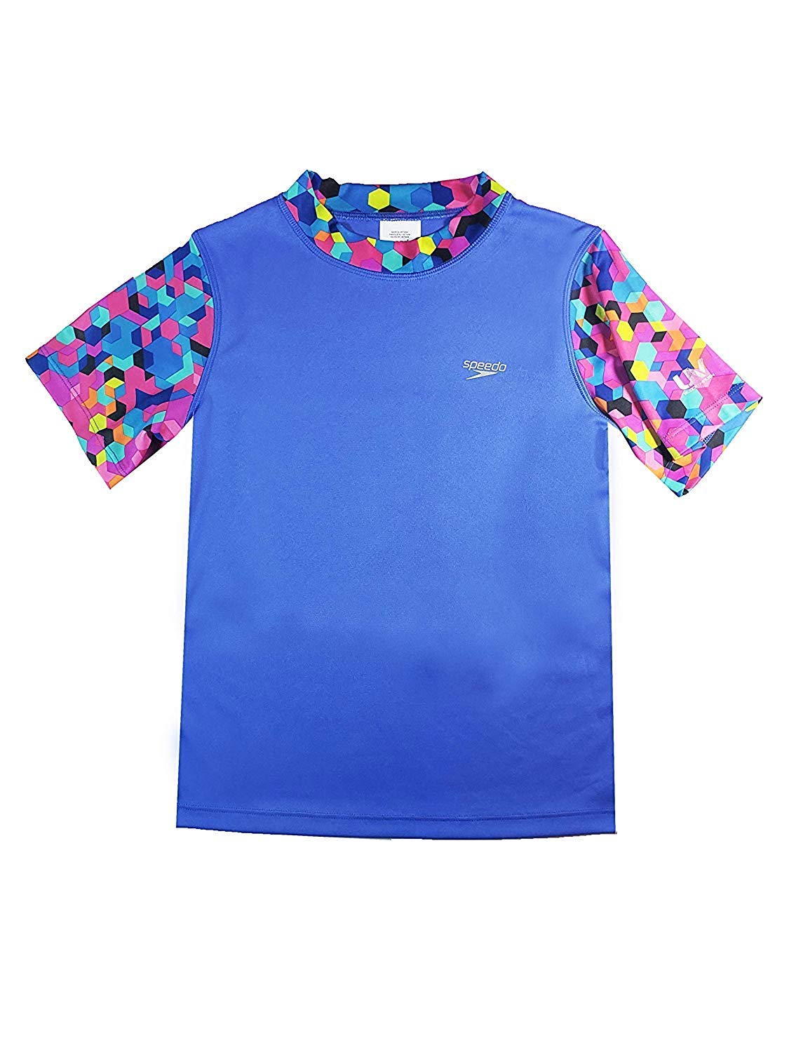 Speedo Girl's Rash Swim Tee Set of 2