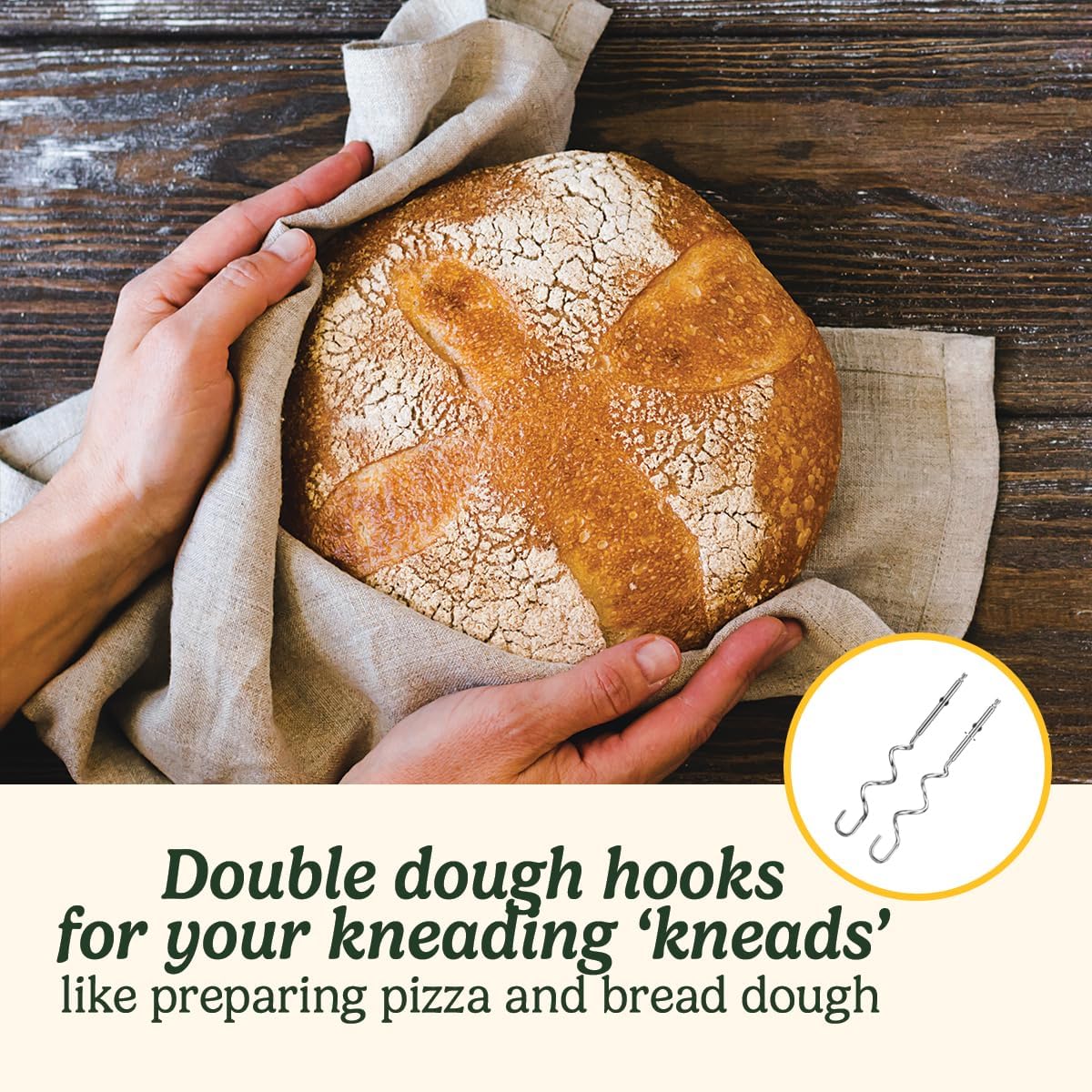 Cuisinart Cuisinart Power Advantage 7-Speed Hand Mixer | Balloon Whisk | Dough hooks | St… thumbnail 6