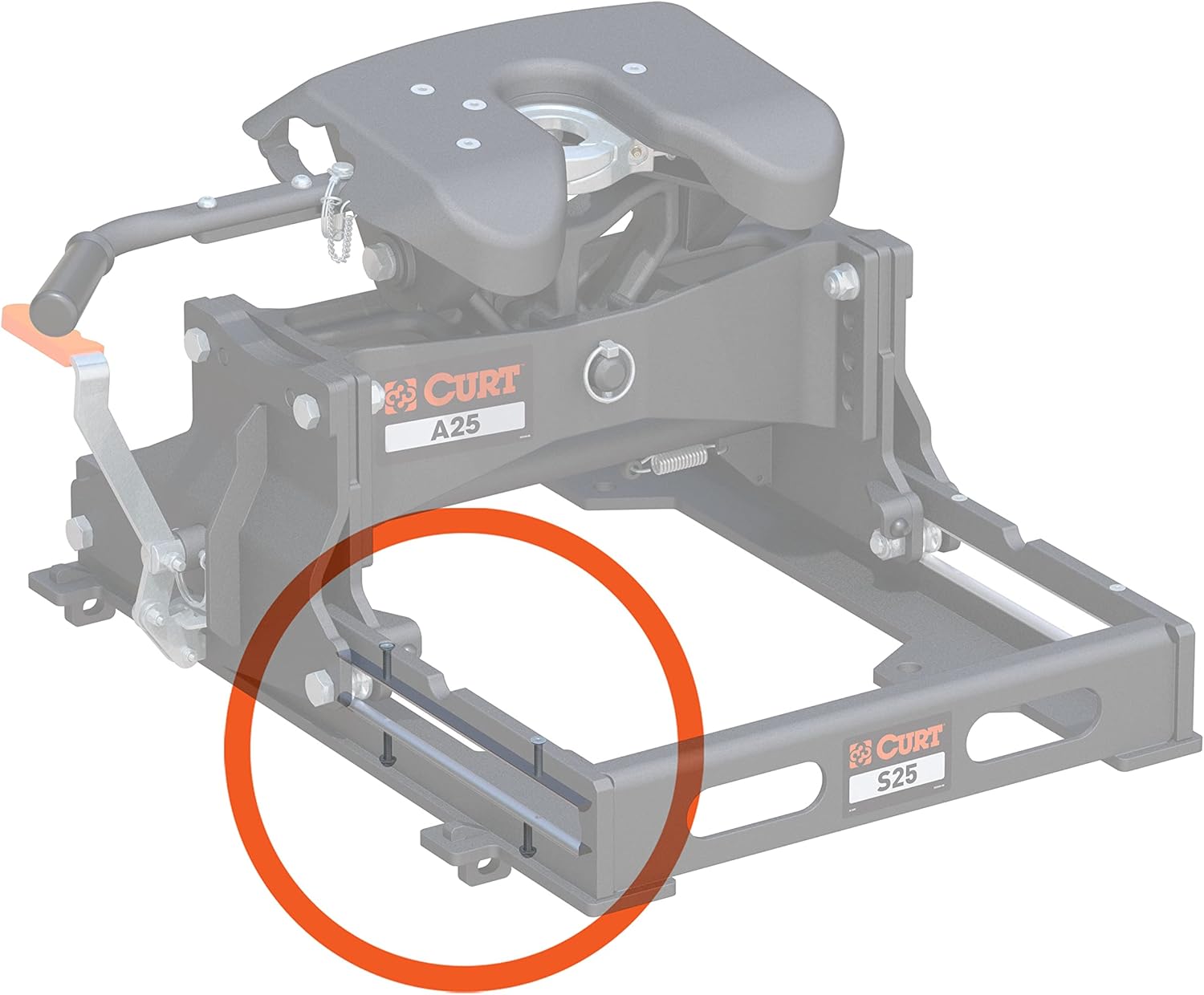 CURT 19102 Replacement S-Series 5th Wheel Slider Rails