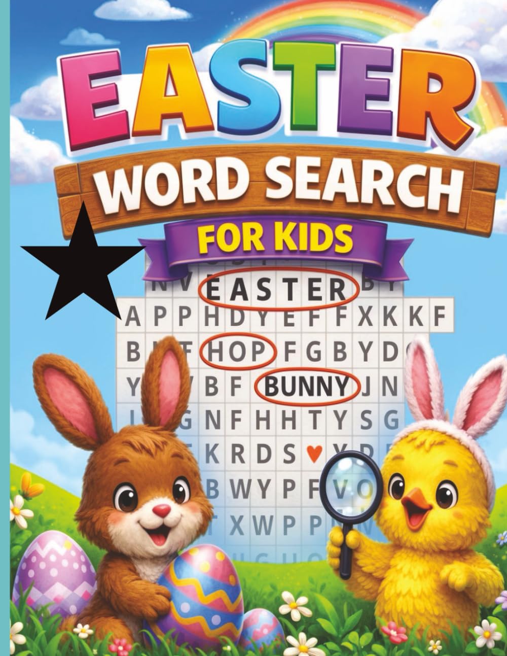 Easter Wordsearch Book For Kids: Easy and Fun Wordsearches to Keep Kids Entertained This Easter