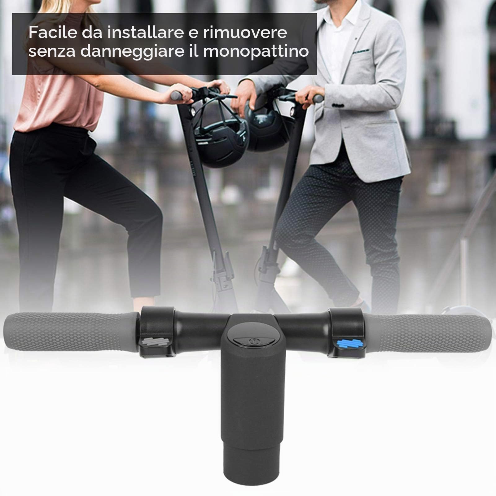 VGEBY Manubrio Scooter Elettrico, Lega di Alluminio per Scooter Elettrico ES1 ES2 ES4