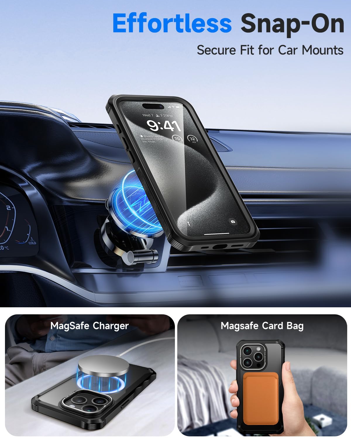 seacosmo Magnetic for iPhone 15 Pro Case - Image 4
