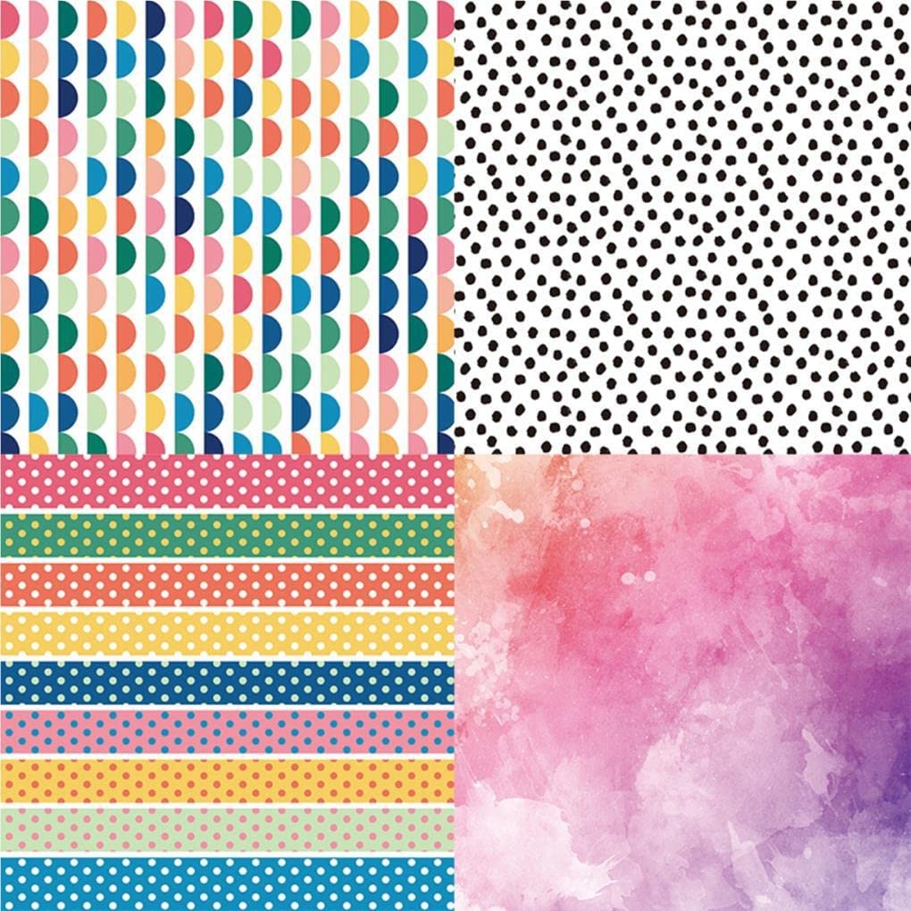 Amazon | OCIUIVEQ 24 枚 6 インチスクラップブッキング紙