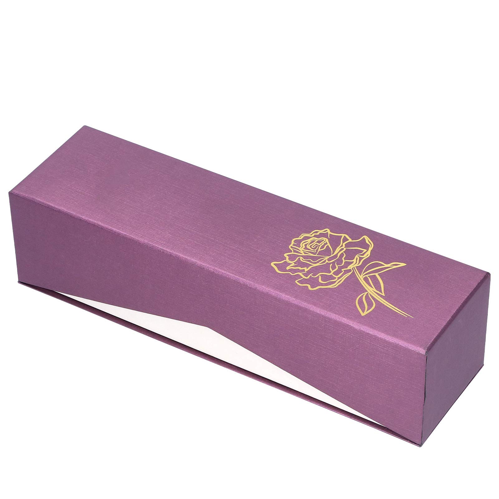 Fiore di Rosa Dorata Rosa Immersa in Oro 24K per San, Festa della Mamma, Collezione di Ornamenti di Compleanno