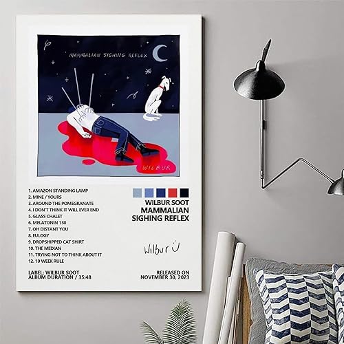 Vista 13 de MOZEU Póster de The Kid Laroi The First Time Music Album Cover Posters para habitación, lienzo estético, arte de pared, decoración de dormitorio, 16