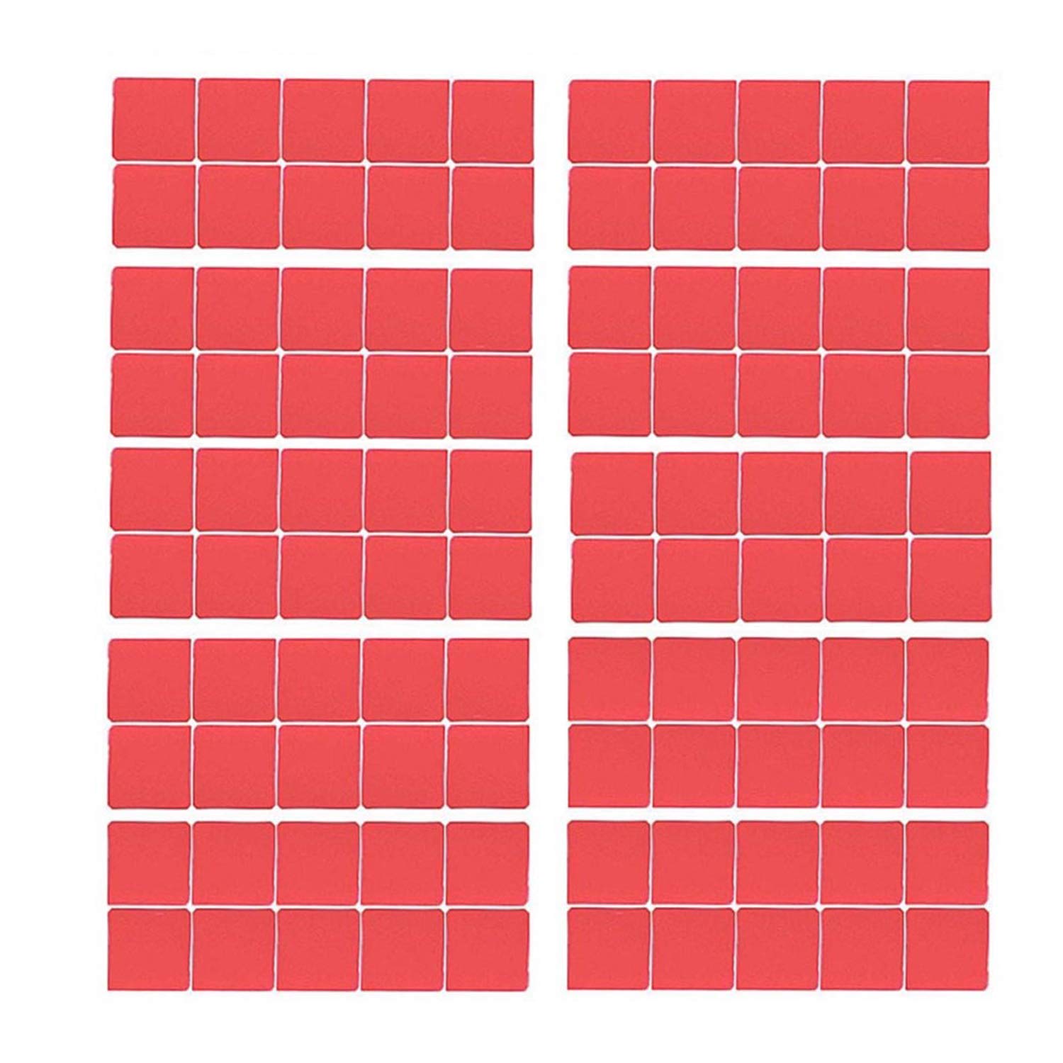 Supkeyer 100Pcs 5D Diamond Painting Glue Clay Set Paste DIY Sticker DIY Painting Glue Clay Dotting Diamonds Point Pen Painting Wax Set Tool for DIY Craft Projects (2 x 2 cm)