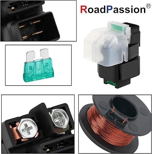 Miniatura 2 de Road Passion Relé solenoide de arranque para Suzuki DR650SE 1996-2016  GSX-R600 1997-2000  GSX-R750 1996-1999  GSF600S 600 1996-2003