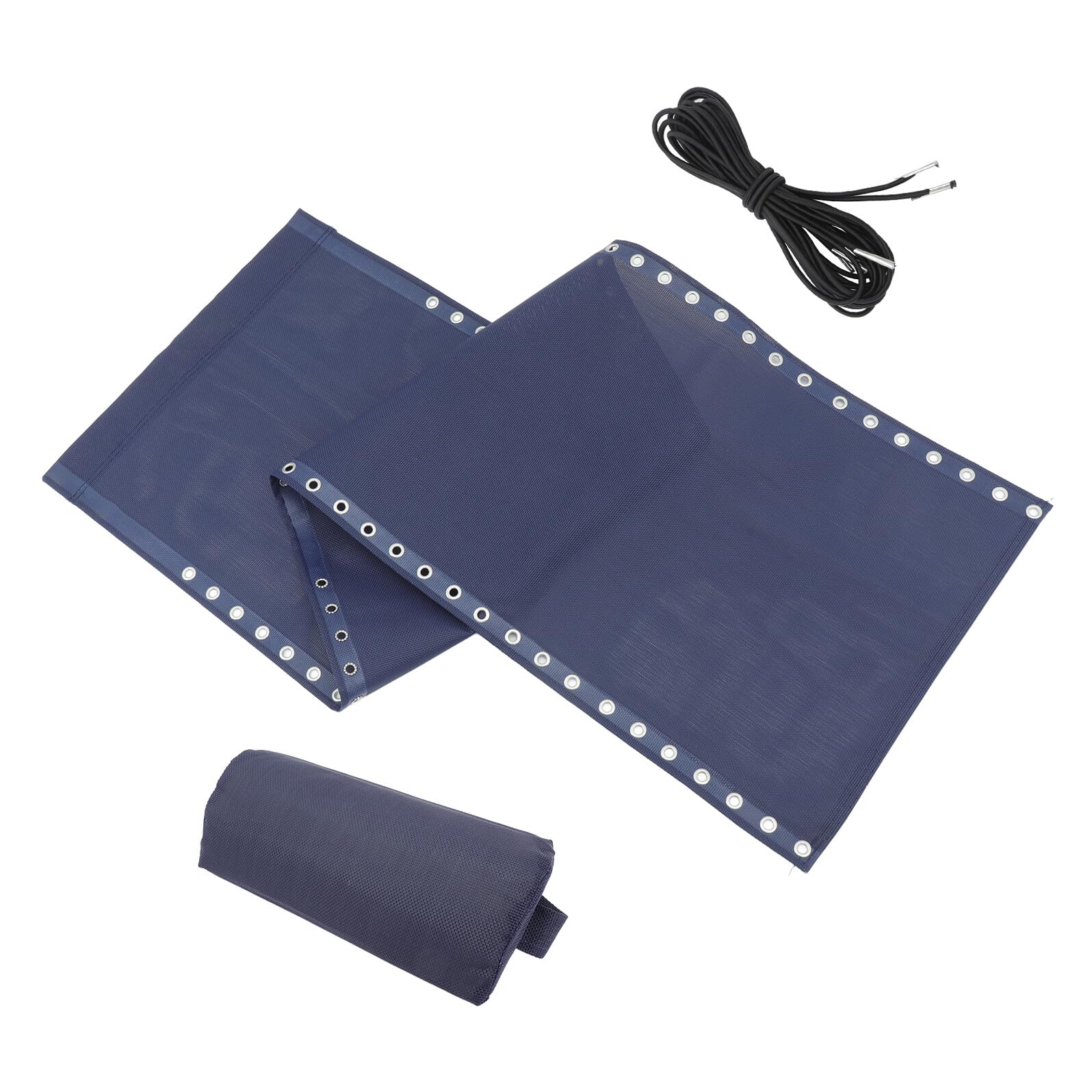 Tissu de remplacement pour chaise longue pour réparer une toile usée ou détendue