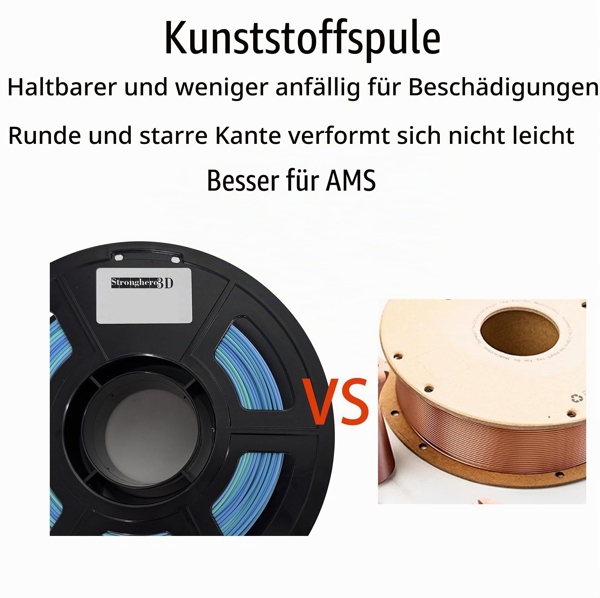 PLA 3D-Drucker-Filament, 1,75 mm, EX31, Regenbogenfarben, 1 kg, für ender3 Anycubic