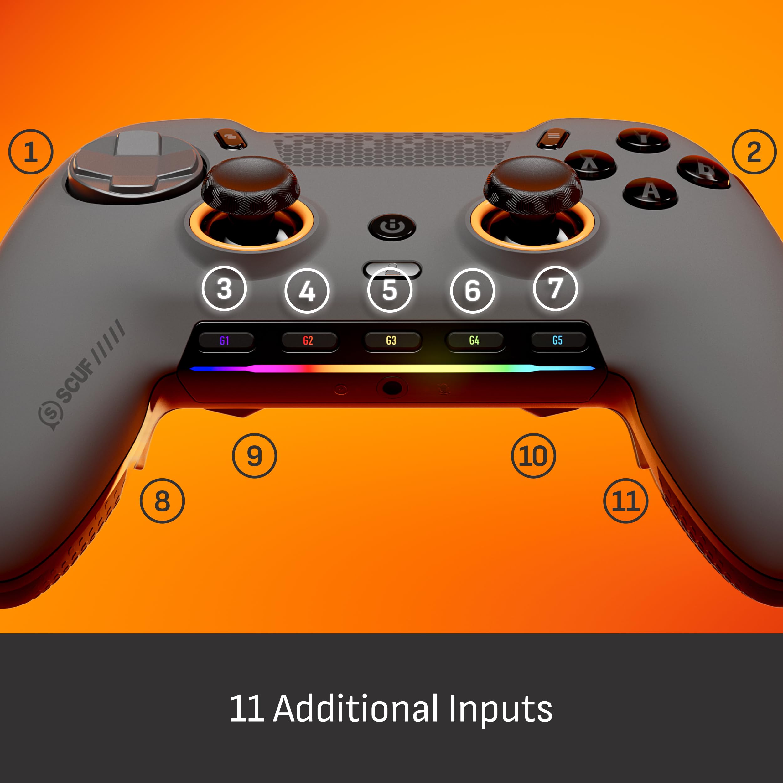 PC用ゲームコントローラー・コンバーター Scuf Envison Pro Wireless Amazon.com: SCUF ENVISION PRO Wireless V1 (2023) PC Gaming