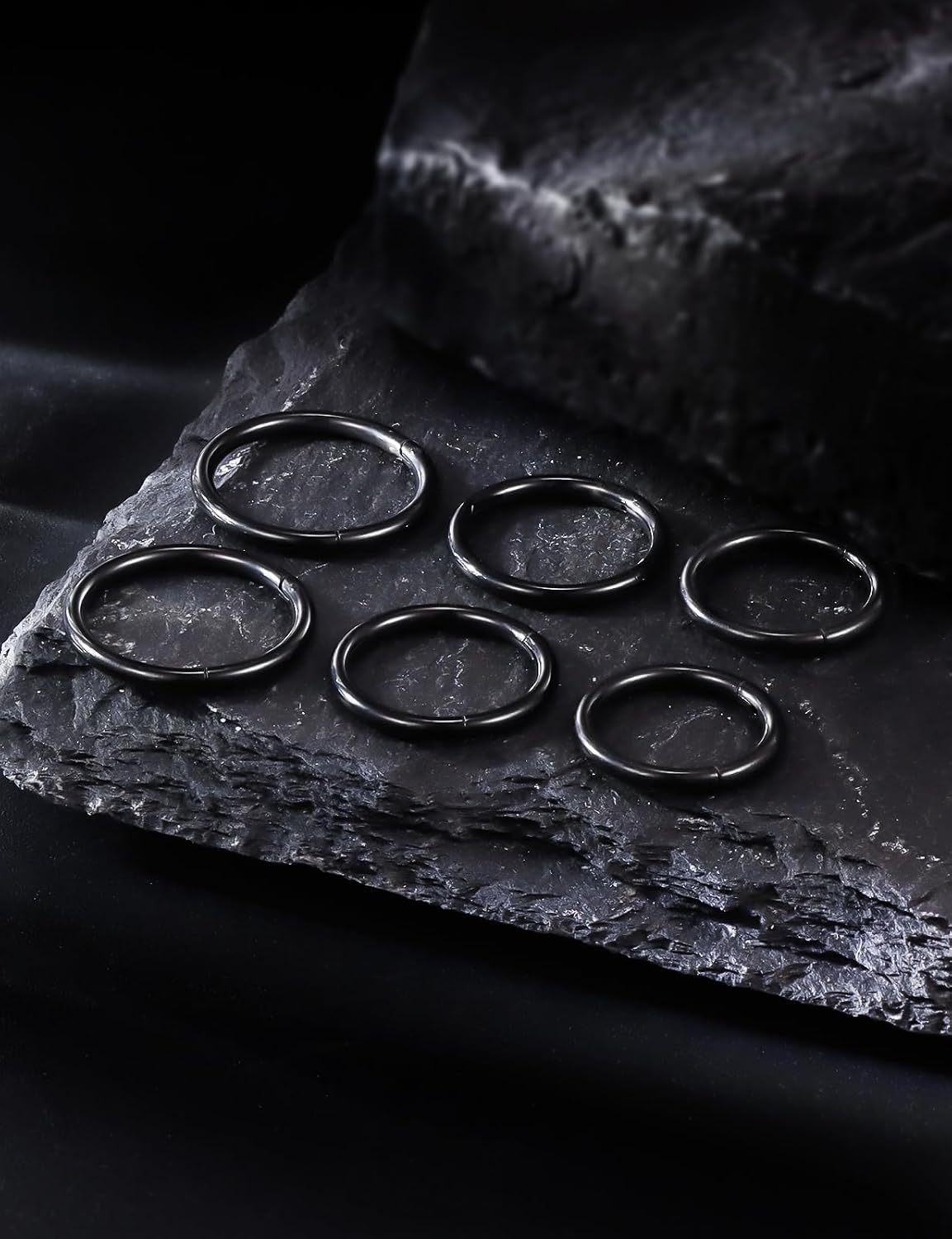 20G 18G 16G 14G 12G 10G 8G 6G 4G 2G Nose Rings Hoops 316l Surgical Steel Clicker Septum Lip Ring Tragus Helix Daith Rook Conch Snug Cartilage Lobe Earrings Hoop Piercing Jewelry For Women Men