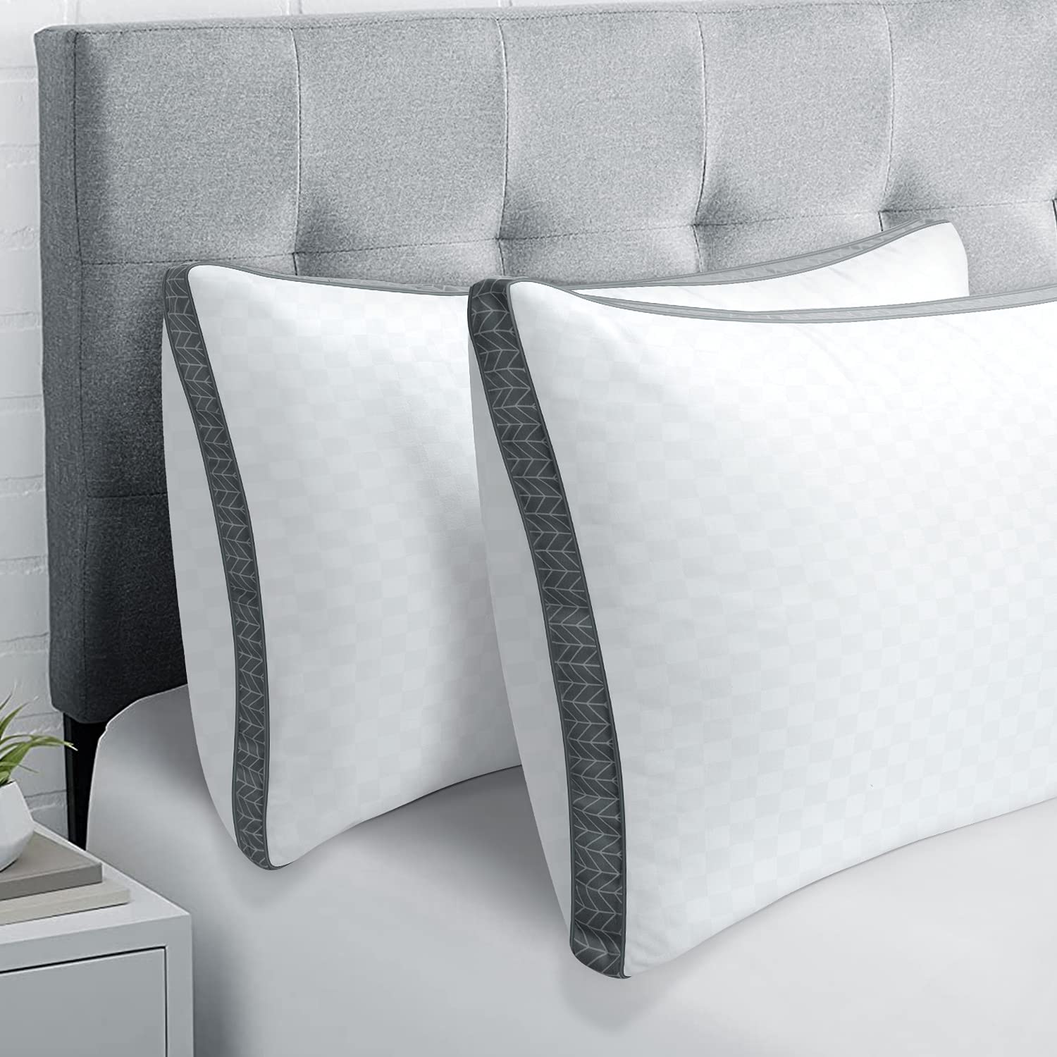 BedStory Pillows Standard Size Set of 2 for Sleeping, Down Alternative