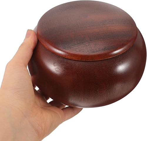 Miniatura 4 de Yardwe Go Chess - Cajas de almacenamiento de ajedrez, cajas de piezas de ajedrez, piezas Weiqi, caja de almacenamiento de juegos de ajedrez chino,