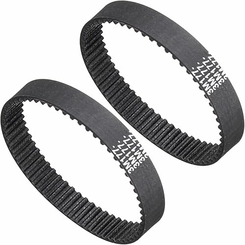 Paquete de 2 correas de transmisión 3M-177 324830-02 para Black & Decker 7696 Tipos 6-7, BD713, DeWALT KW715, KW713
