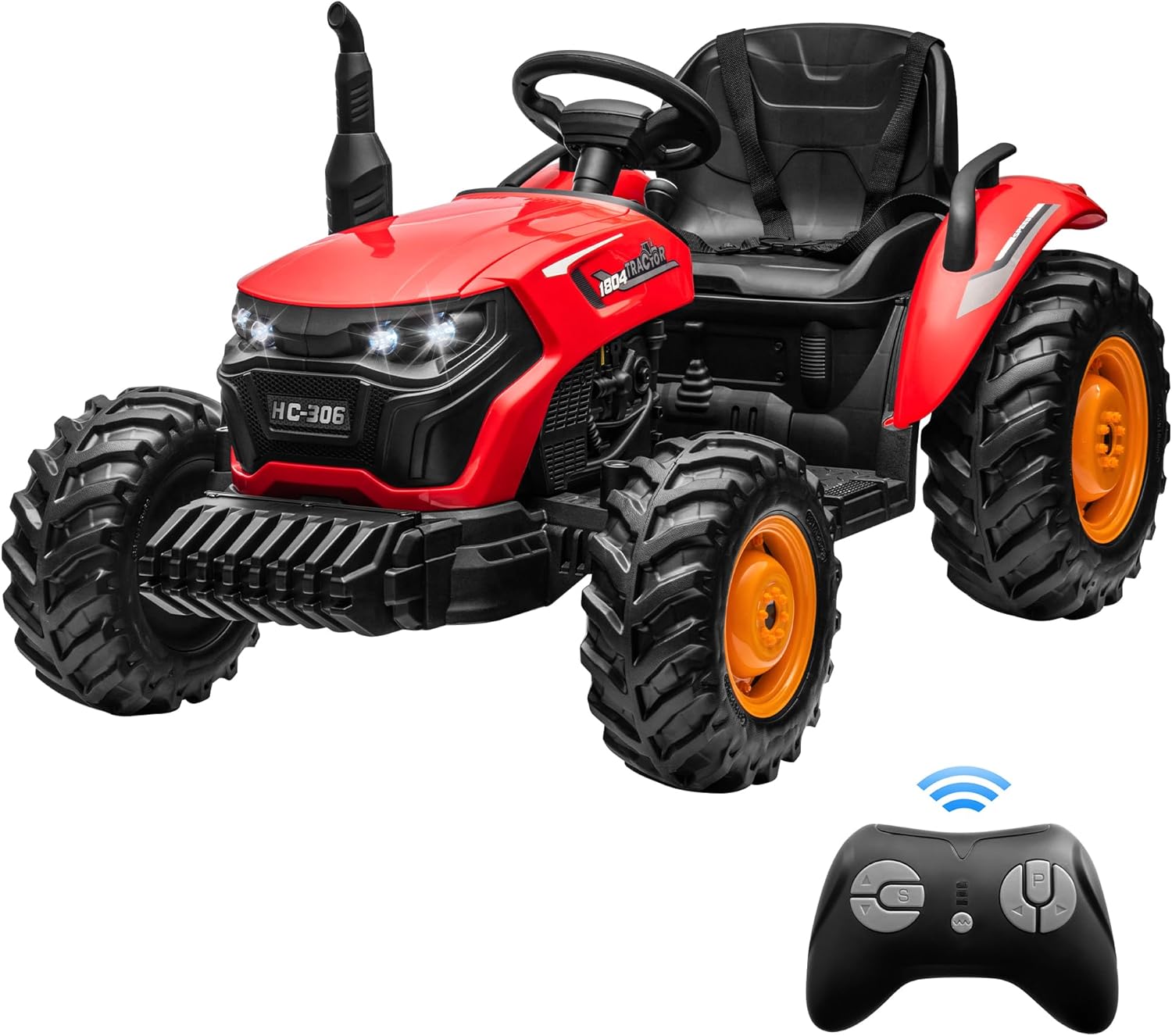 ANPABO Ride On Tractor for Big Kids, 24V Battery Togo Ubuy