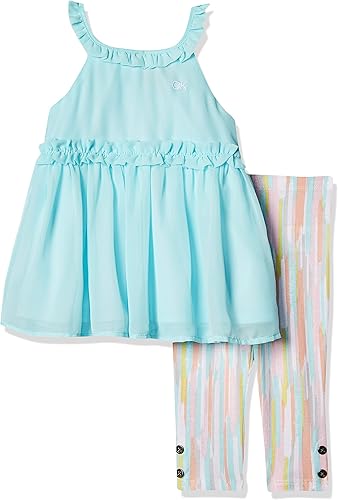 Calvin Klein - Juego de 2 leggings para bebé.