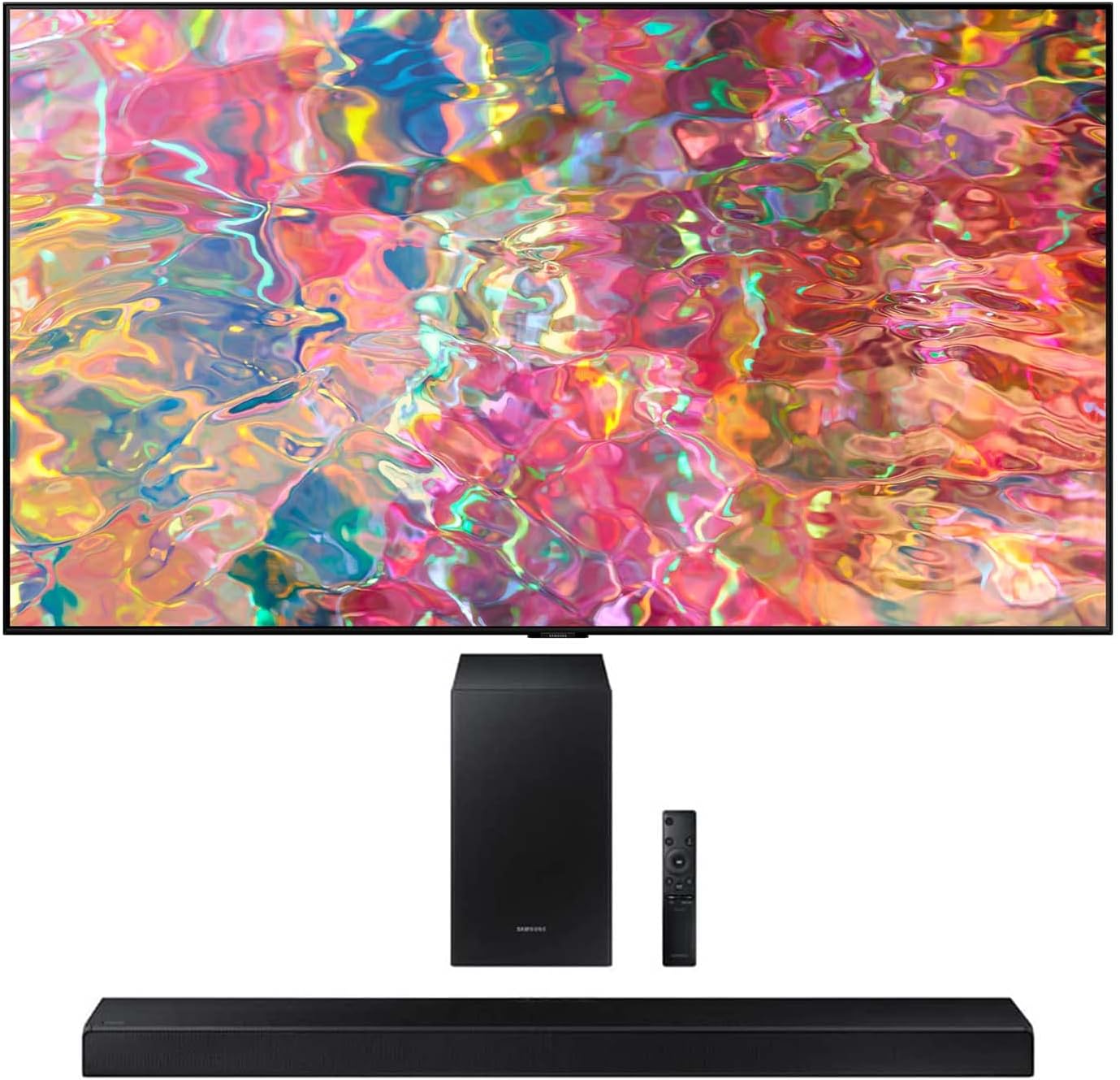 Amazon.com: SAMSUNG QN55Q80BAFXZA 55" 4K Ultra HD Smart TV with a HW ...