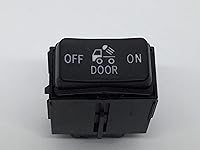Vista 1 de Interruptor de luz de cama para lámpara de cubierta Toyota Tacoma & Tundra original 84267-0C020, NEGRO