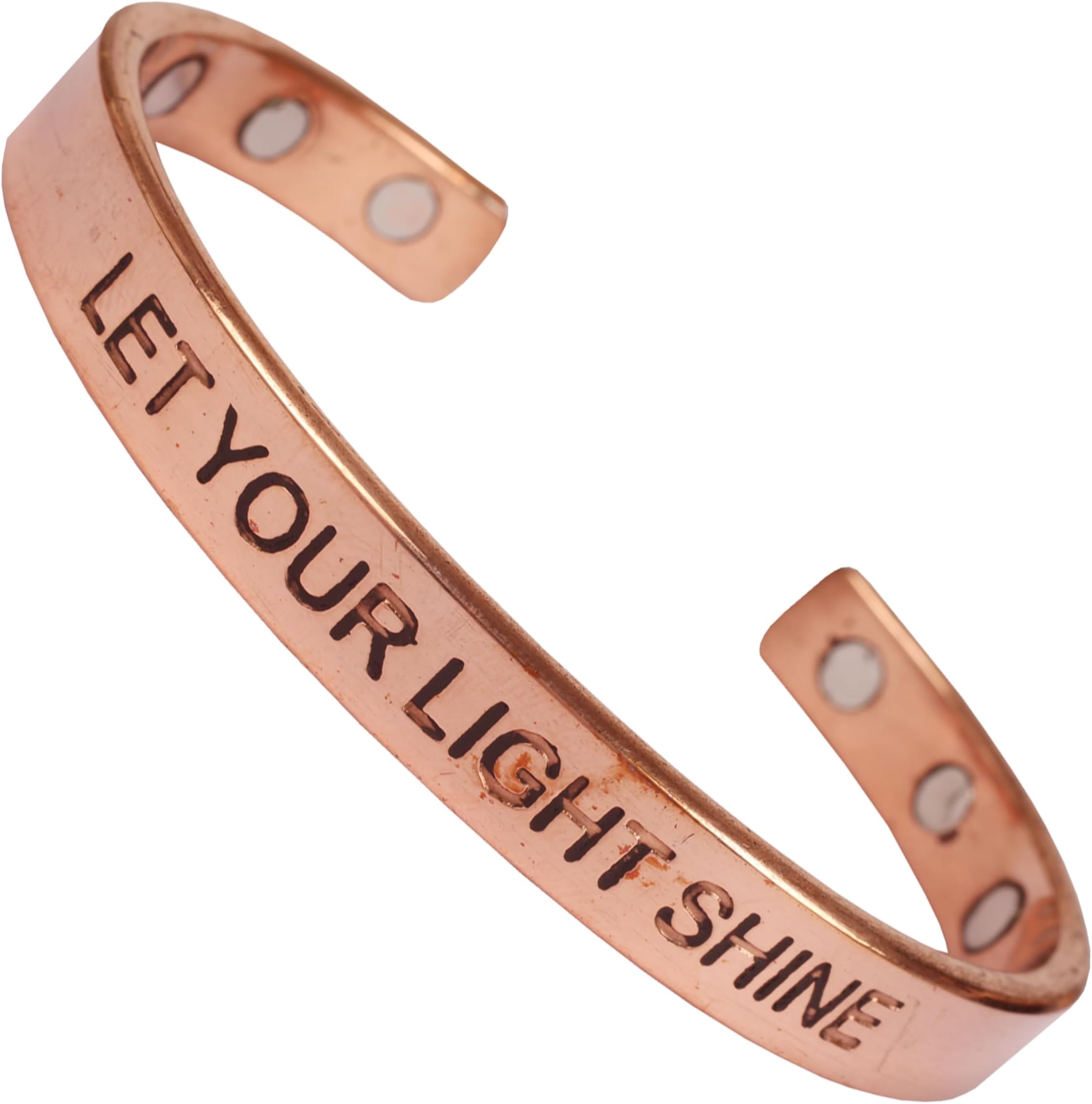 Copper Bracelet Tibetan Style. Hand Forged with Solid and High Gauge Copper Jewelry Cuff for Women Men.