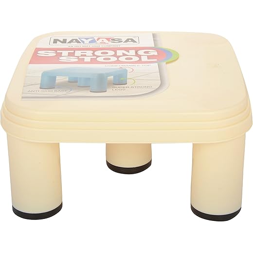 Nayasa Strong Patla Stool - Yellow