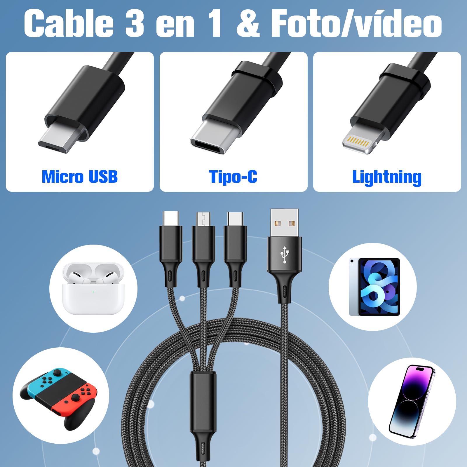 Camara Oculta Espia Camuflada 5000mAh Vigilancia Visión Nocturna para Hogar | Cámara Espía Oculta sin WiFi, HD1080P Minicámara Portátil, Cámara Portátil para Coche 17 horas