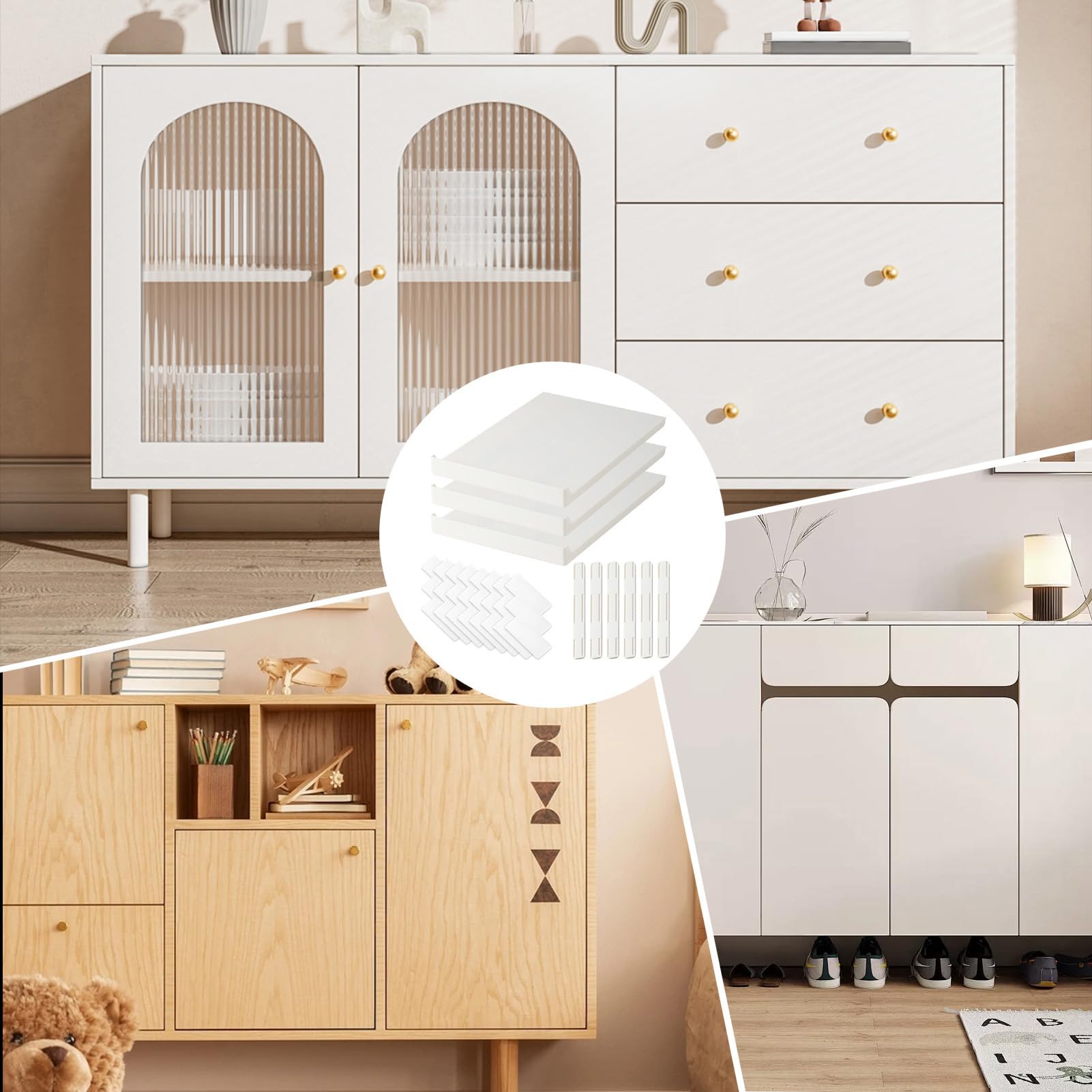Organizzatore per armadio estensibile – Cassetto portaoggetti regolabile | soluzione di archiviazione per armadio | accessorio da cucina per ottimizzare lo spazio, archiviazione modulare, accessorio