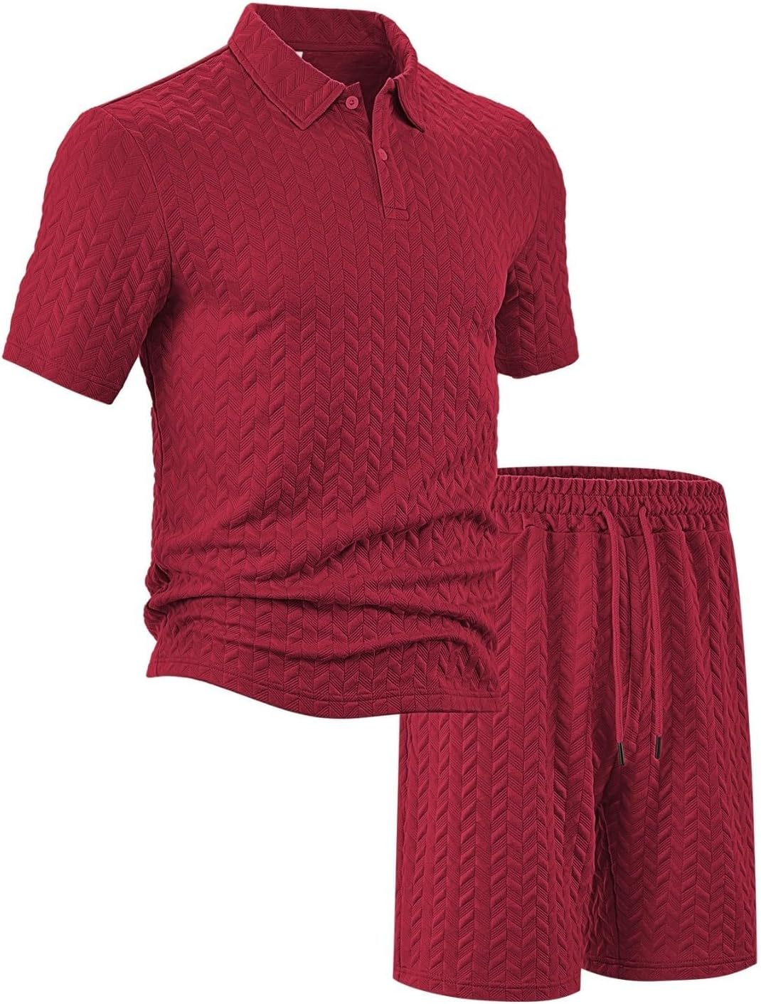 Men's Casual Linen Shorts Drawstring Loose Fit Bottoms Summer Pants