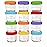 WeeSprout Glass Baby Food Storage Jars w/Lids (4 oz, 12 Pack Set) Snack, Puree, Reusable Small Containers, Breast Milk, Fridge or Freezer, Microwave & Dishwasher Safe, Essential Must Have for Infants