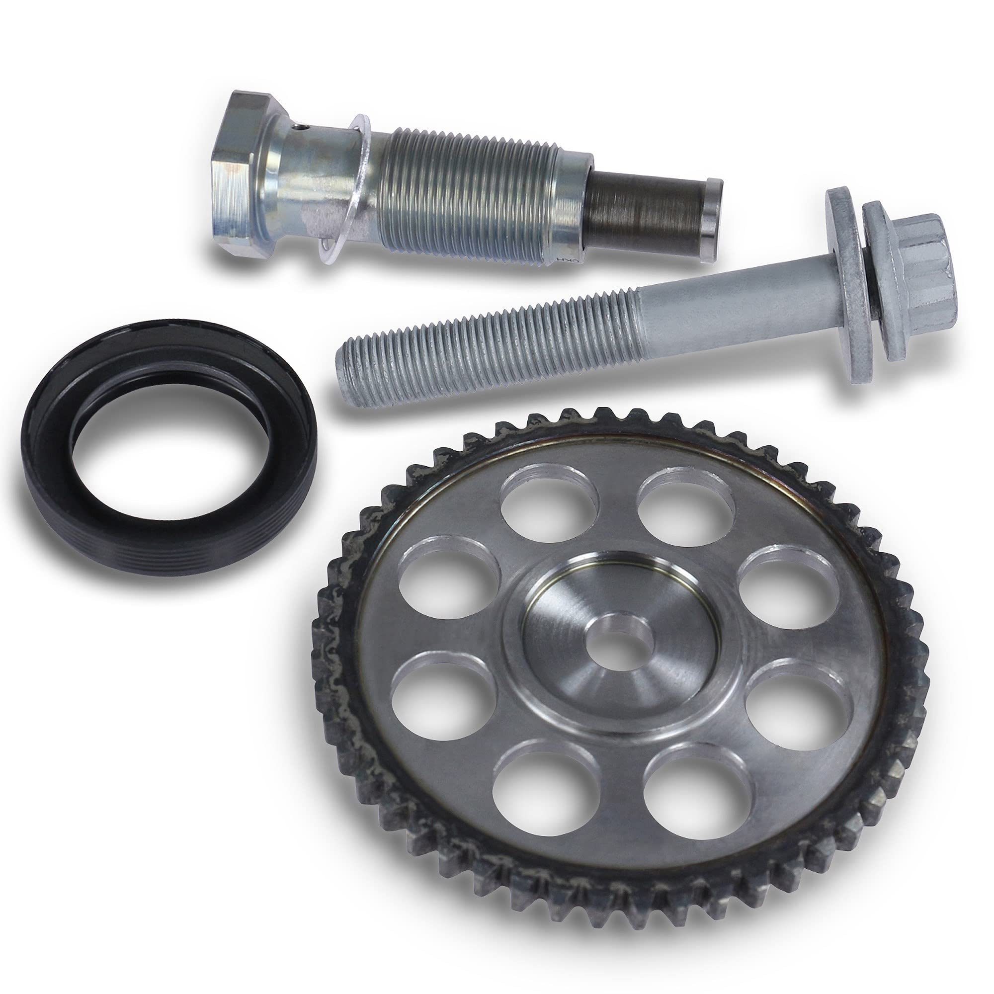 febi bilstein 104259 kit catena distribuzione per albero a camme, con guide di scorrimento e tendicatena, 1 unità