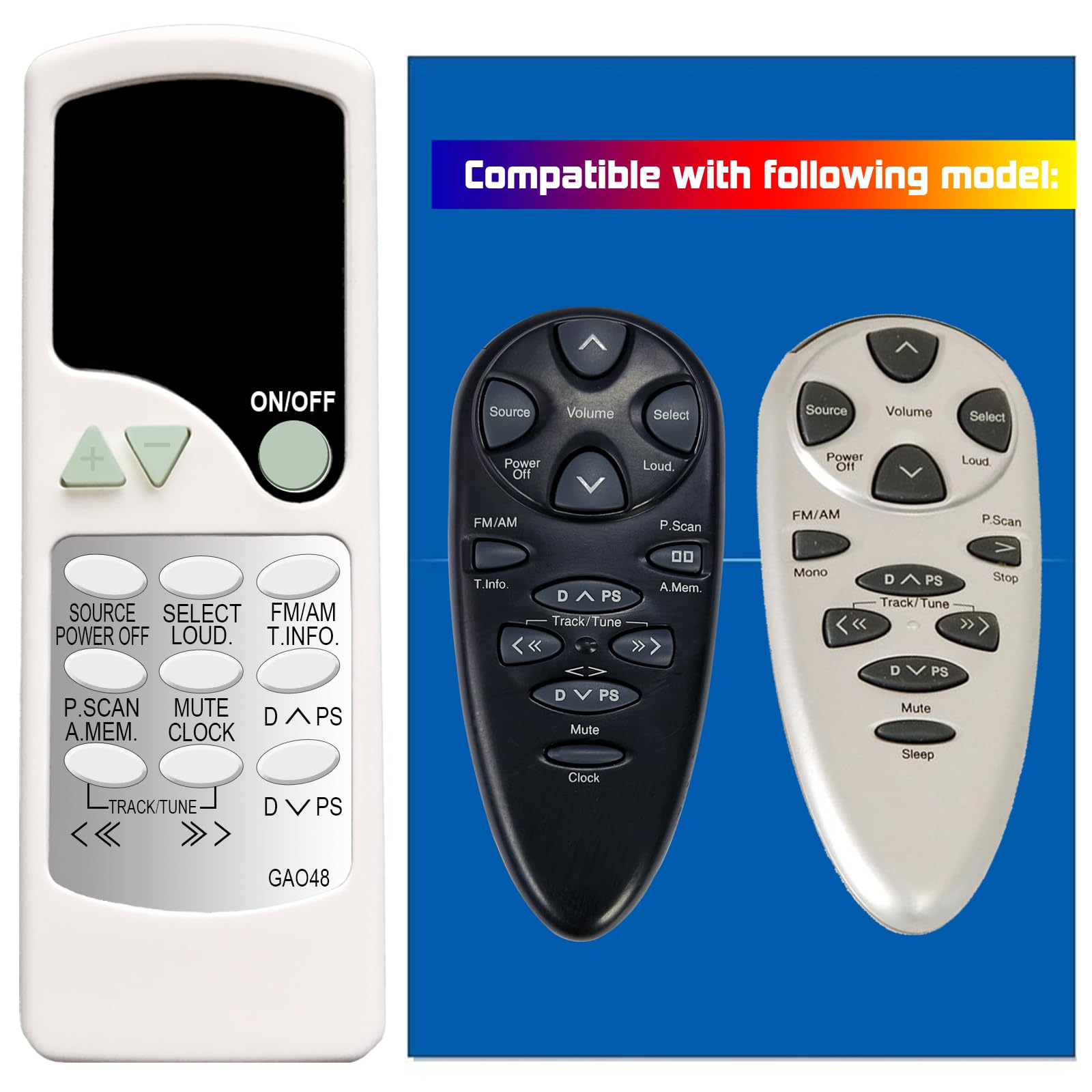 Amazon.com: Replacement Remote Control for Nakamichi Car