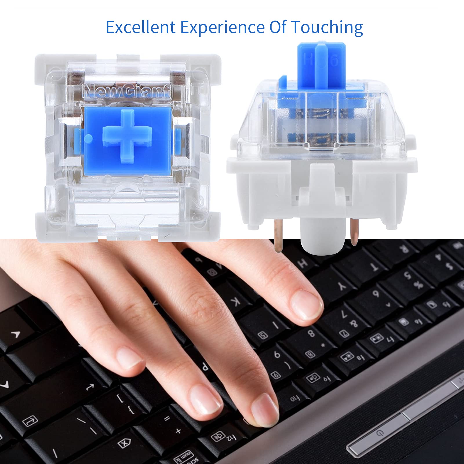 TMKB Mechanische Gaming Toetsenbord, T68se 60% Procent Toetsenbord met