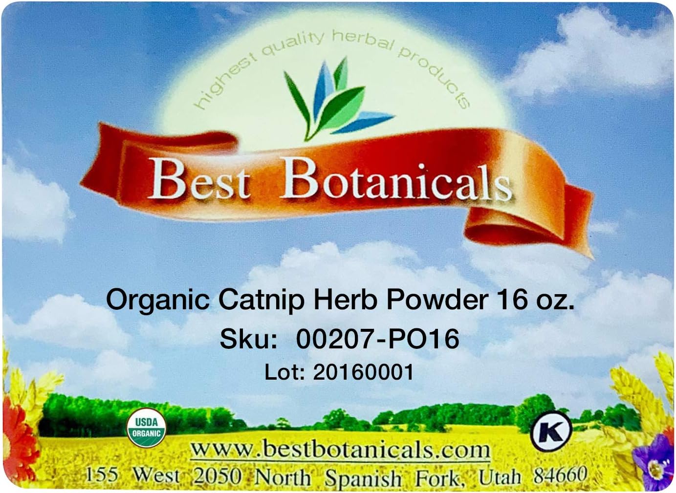 Best Botanicals Catnip Herb Powder 16 oz.