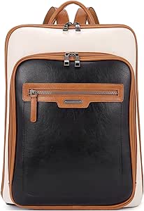 Amazon.com: CLUCI Weekender Bag for Women with Leather Laptop Backpack ...